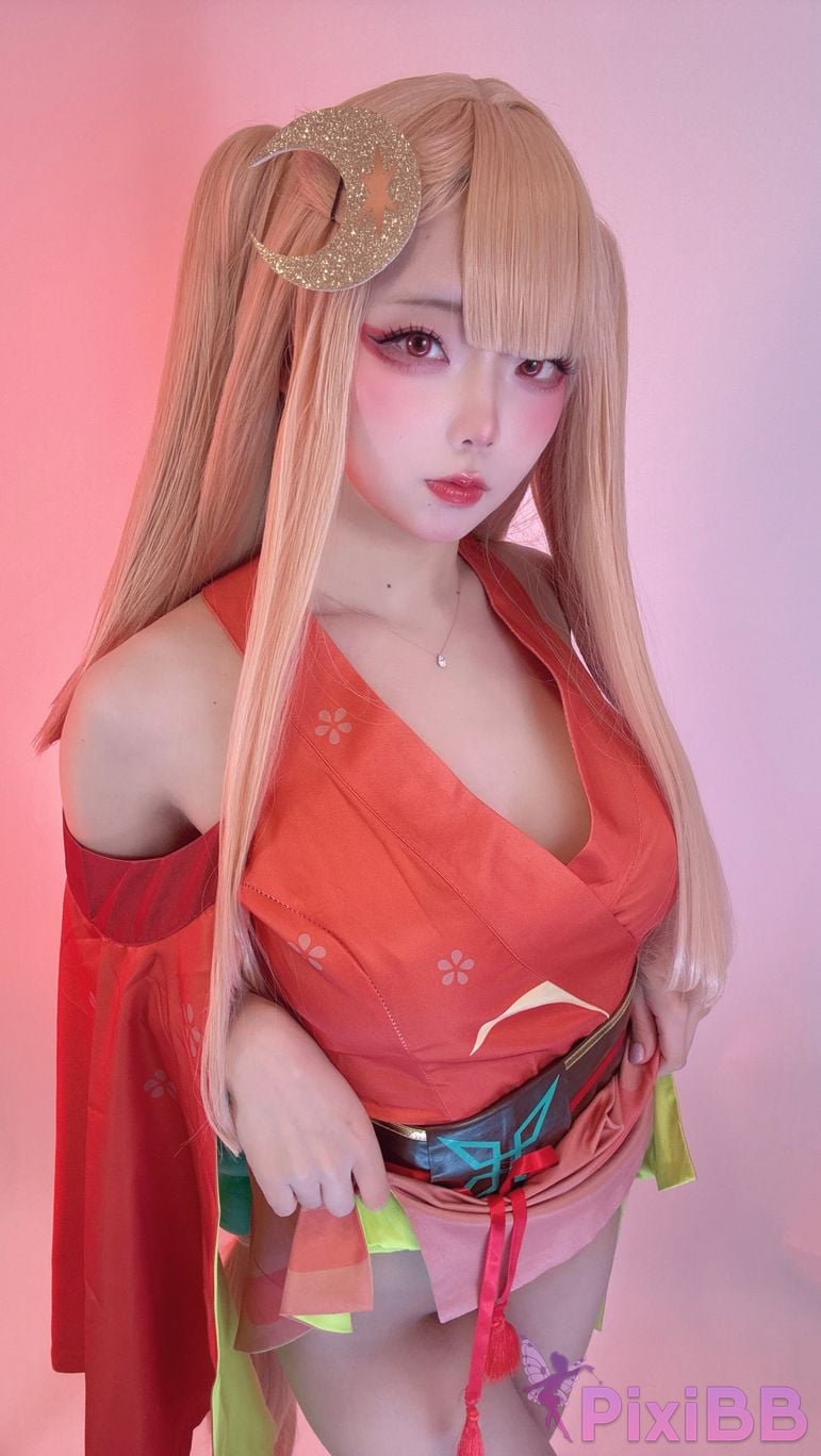 Cosplayer chuchu Nagomitei Kaguya chans puffer LIVE delivery PixiBB.COM 013.JPG