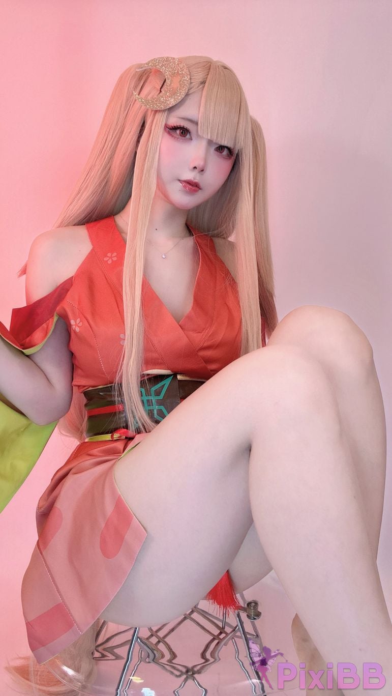 Cosplayer chuchu Nagomitei Kaguya chans puffer LIVE delivery PixiBB.COM 027.JPG