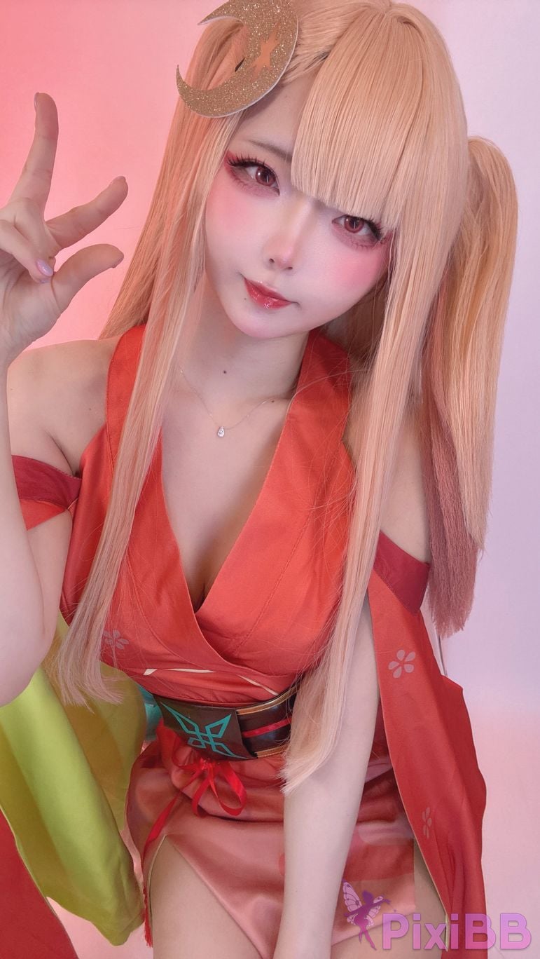 Cosplayer chuchu Nagomitei Kaguya chans puffer LIVE delivery PixiBB.COM 034.JPG