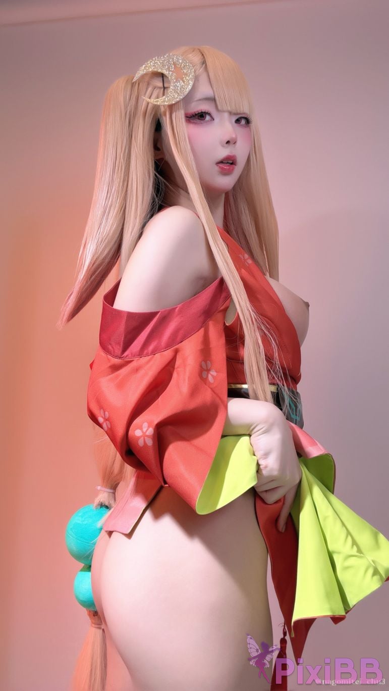Cosplayer chuchu Nagomitei Kaguya chans puffer LIVE delivery PixiBB.COM 089.JPG