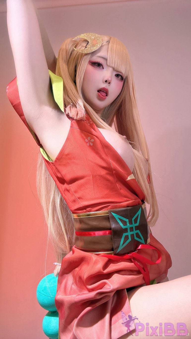 Cosplayer chuchu Nagomitei Kaguya chans puffer LIVE delivery PixiBB.COM 091.JPG