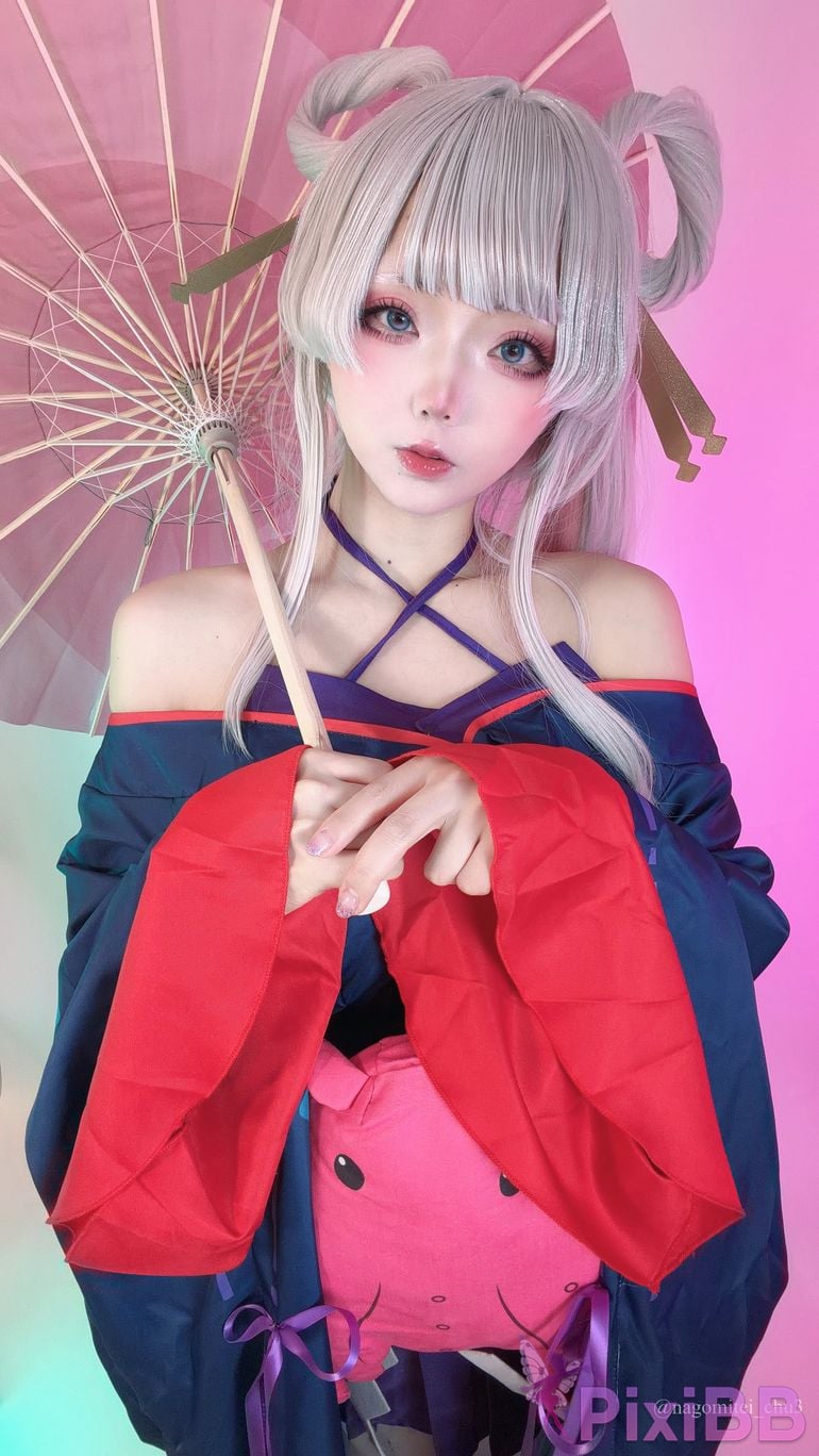 Cosplayer chuchu Nagomitei Kaguya chans puffer LIVE delivery PixiBB.COM 094.JPG