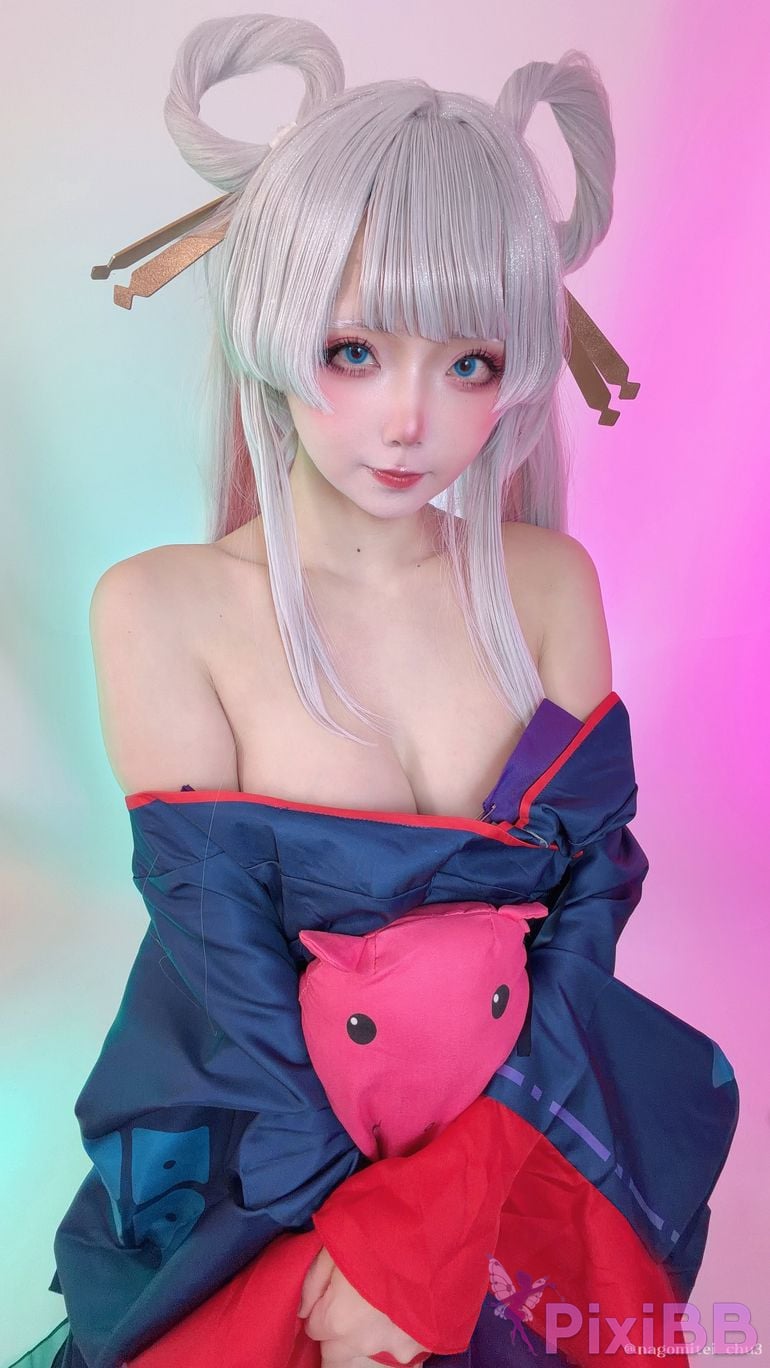 Cosplayer chuchu Nagomitei Kaguya chans puffer LIVE delivery PixiBB.COM 114.JPG
