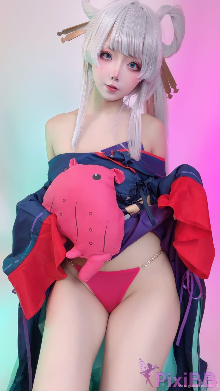 Cosplayer chuchu Nagomitei Kaguya chans puffer LIVE delivery PixiBB.COM 121.JPG