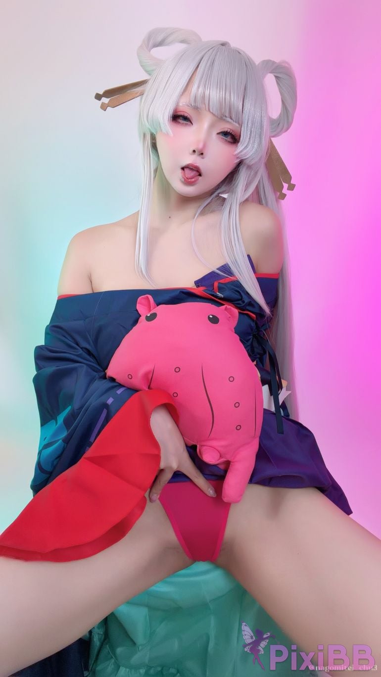Cosplayer chuchu Nagomitei Kaguya chans puffer LIVE delivery PixiBB.COM 122.JPG
