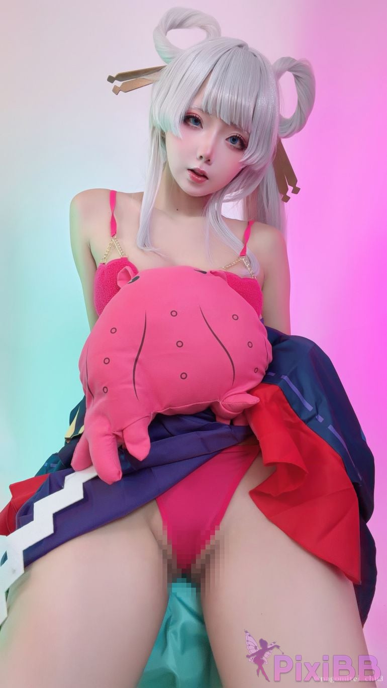 Cosplayer chuchu Nagomitei Kaguya chans puffer LIVE delivery PixiBB.COM 124.JPG