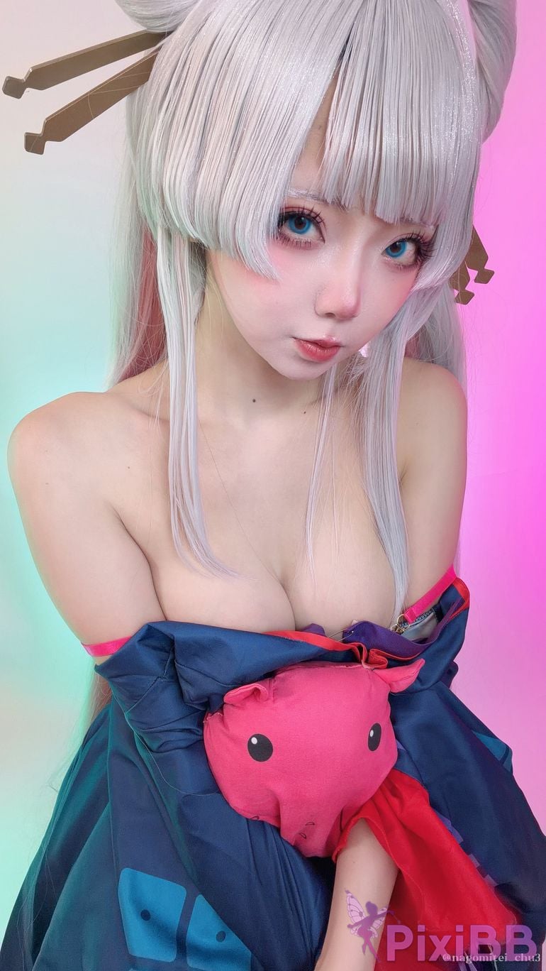 Cosplayer chuchu Nagomitei Kaguya chans puffer LIVE delivery PixiBB.COM 134.JPG