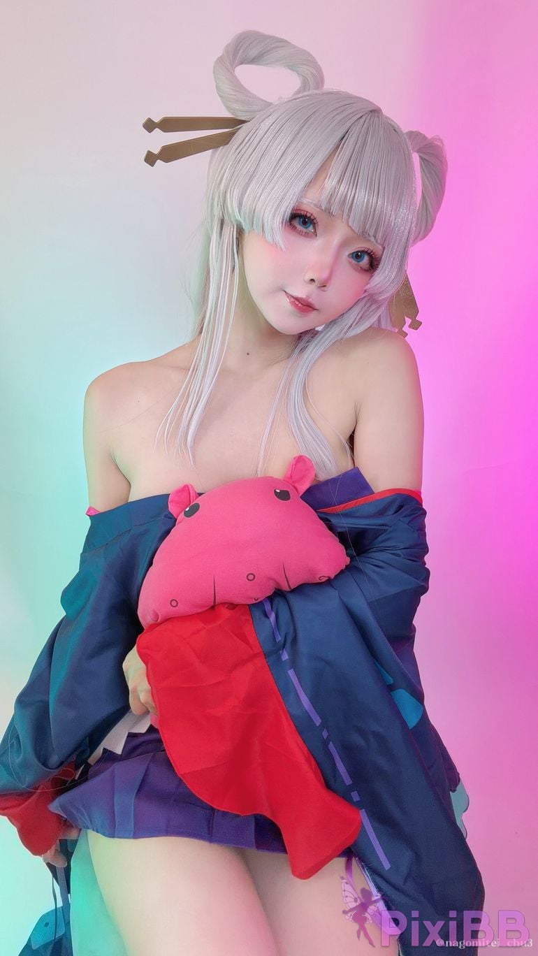 Cosplayer chuchu Nagomitei Kaguya chans puffer LIVE delivery PixiBB.COM 138.JPG