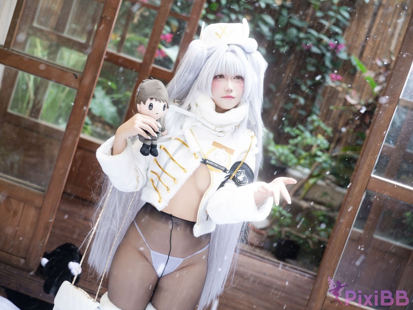 Cosplayer Falling Star Great Cleverness Blanc white rabbit lucky express PixiBB.COM 008