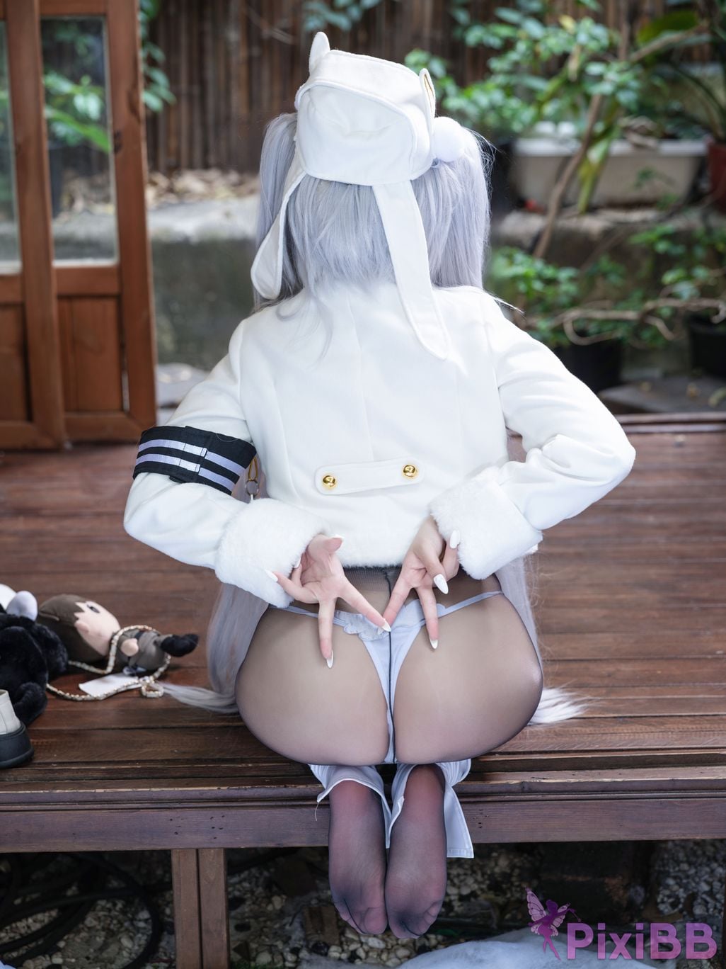 Cosplayer Falling Star Great Cleverness Blanc white rabbit lucky express PixiBB.COM 047