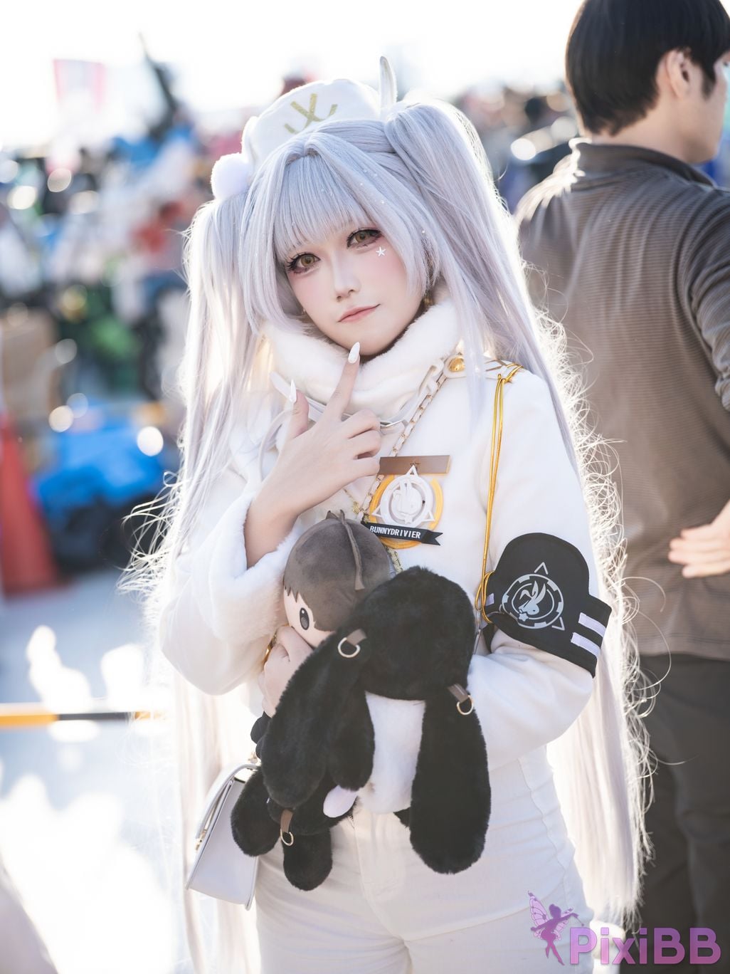 Cosplayer Falling Star Great Cleverness Blanc white rabbit lucky express PixiBB.COM 061