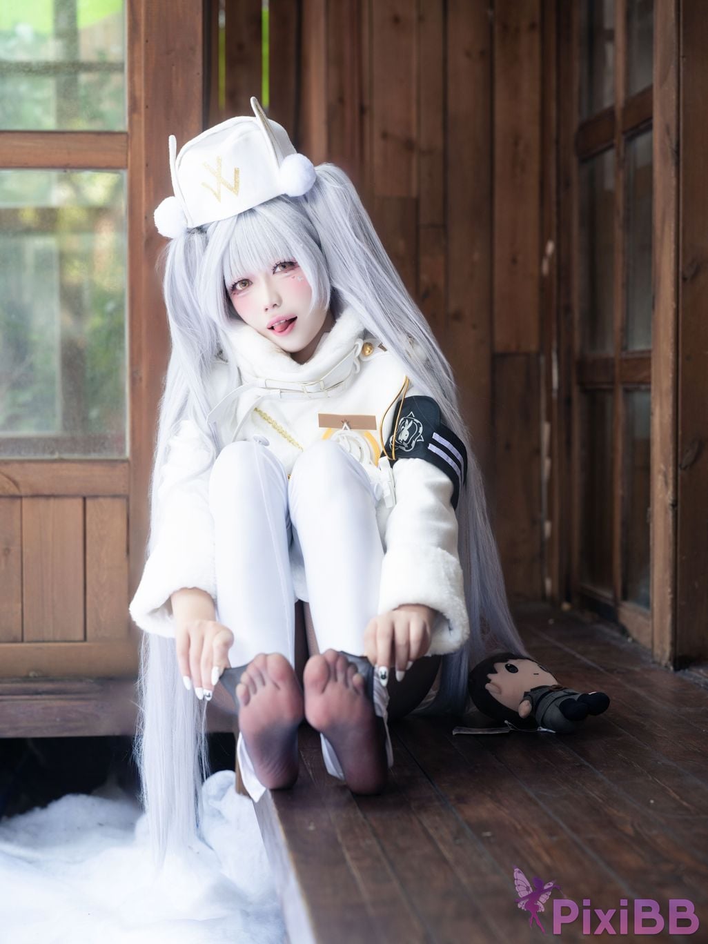 Cosplayer Falling Star Great Cleverness Blanc white rabbit lucky express PixiBB.COM 073