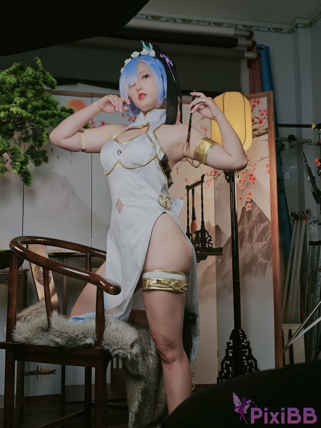 Cosplayer Messie Huang Rem PixiBB.COM 039