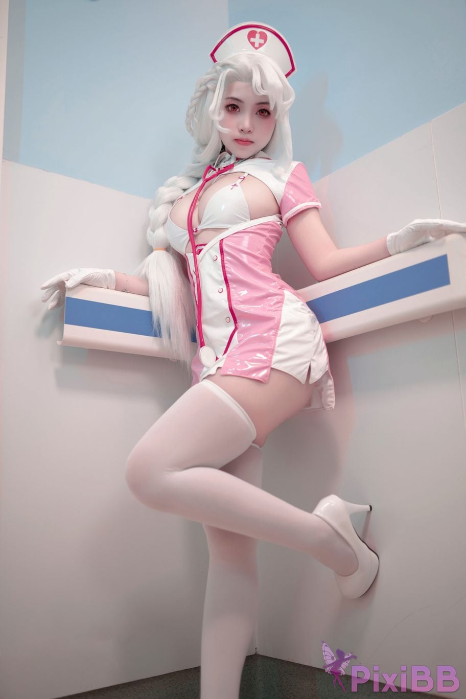 Cosplayer Bangni Bonnie azur lane prince heinrich PixiBB.COM 034