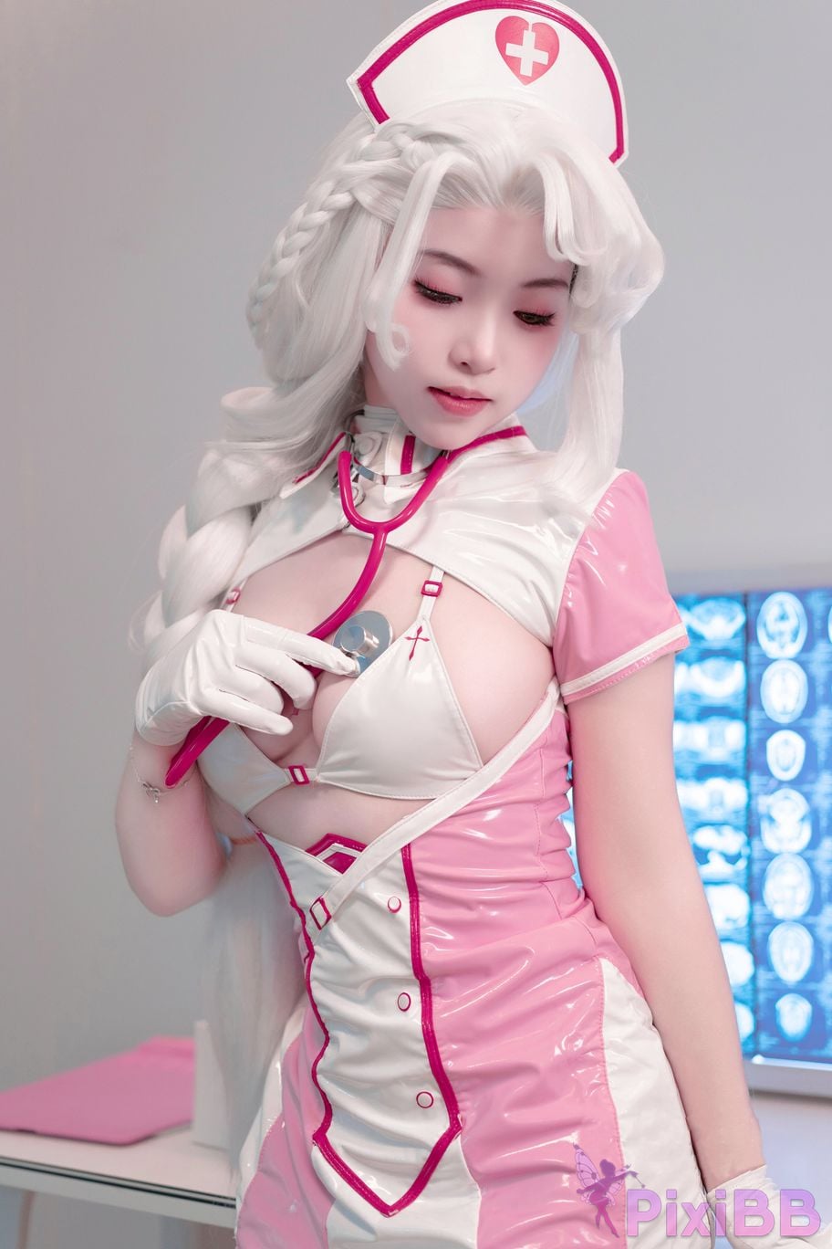 Cosplayer Bangni Bonnie azur lane prince heinrich PixiBB.COM 038