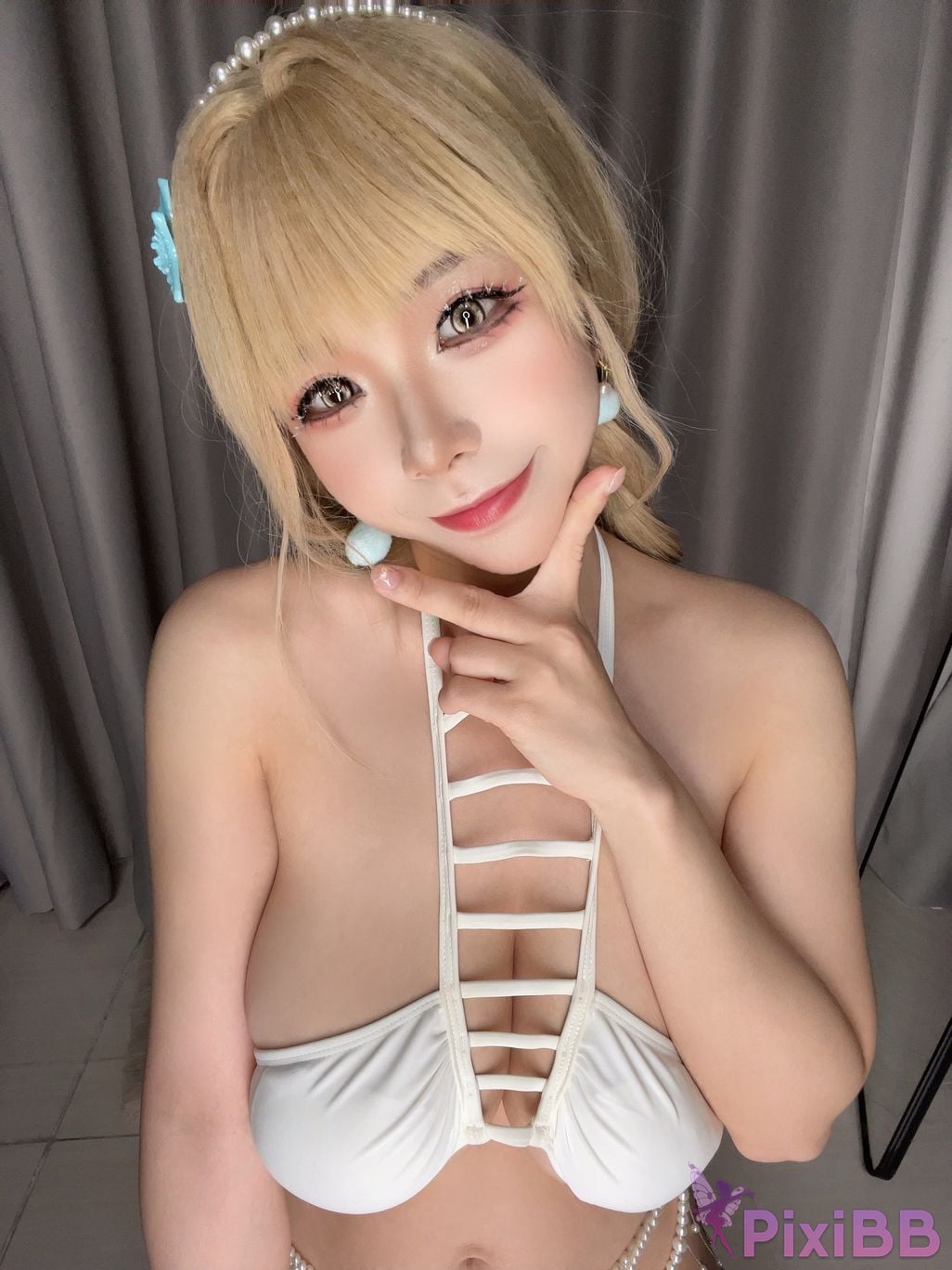 Cosplayer Faceless little angel wy 2026 Year 04 Monthly swimsuit collection spree PixiBB.COM 137