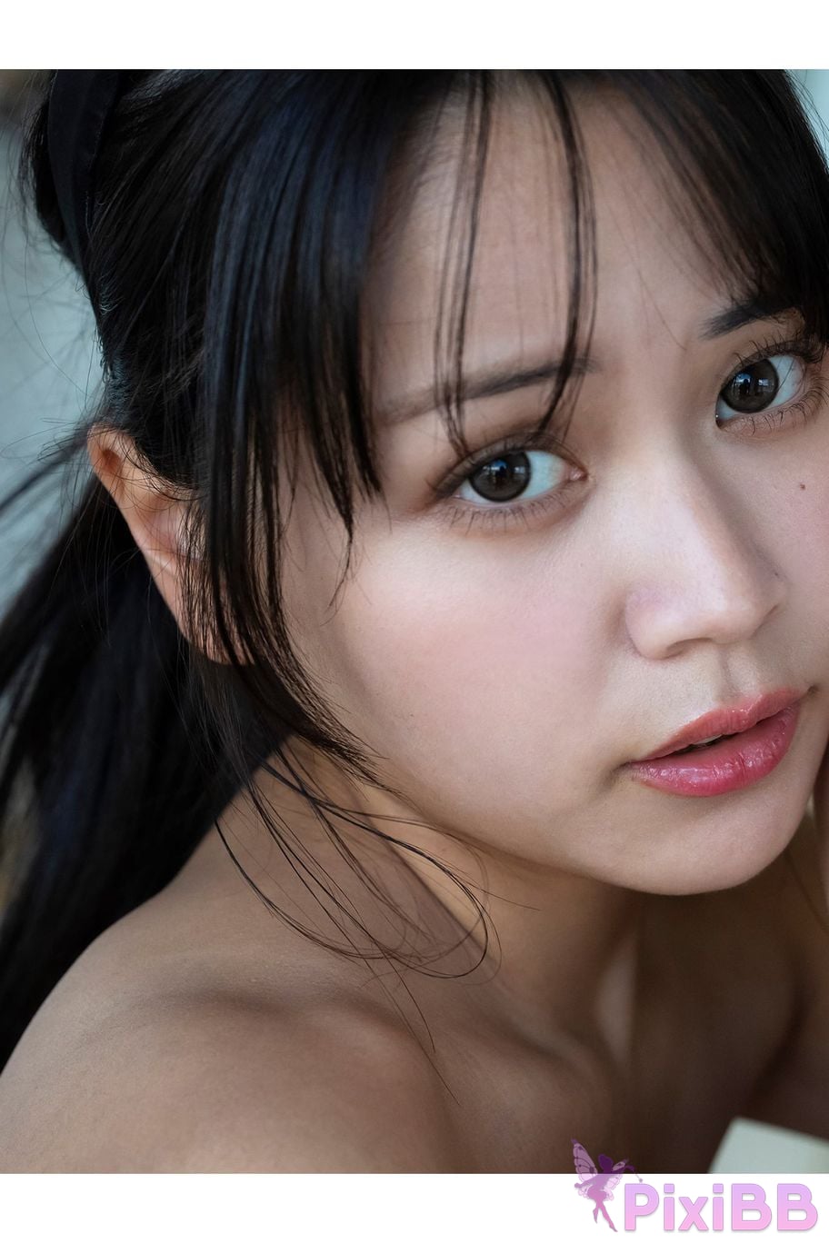Japanese Idol Toki chan Tano Yu Field worries So erotic W bunny First part PixiBB.COM 077