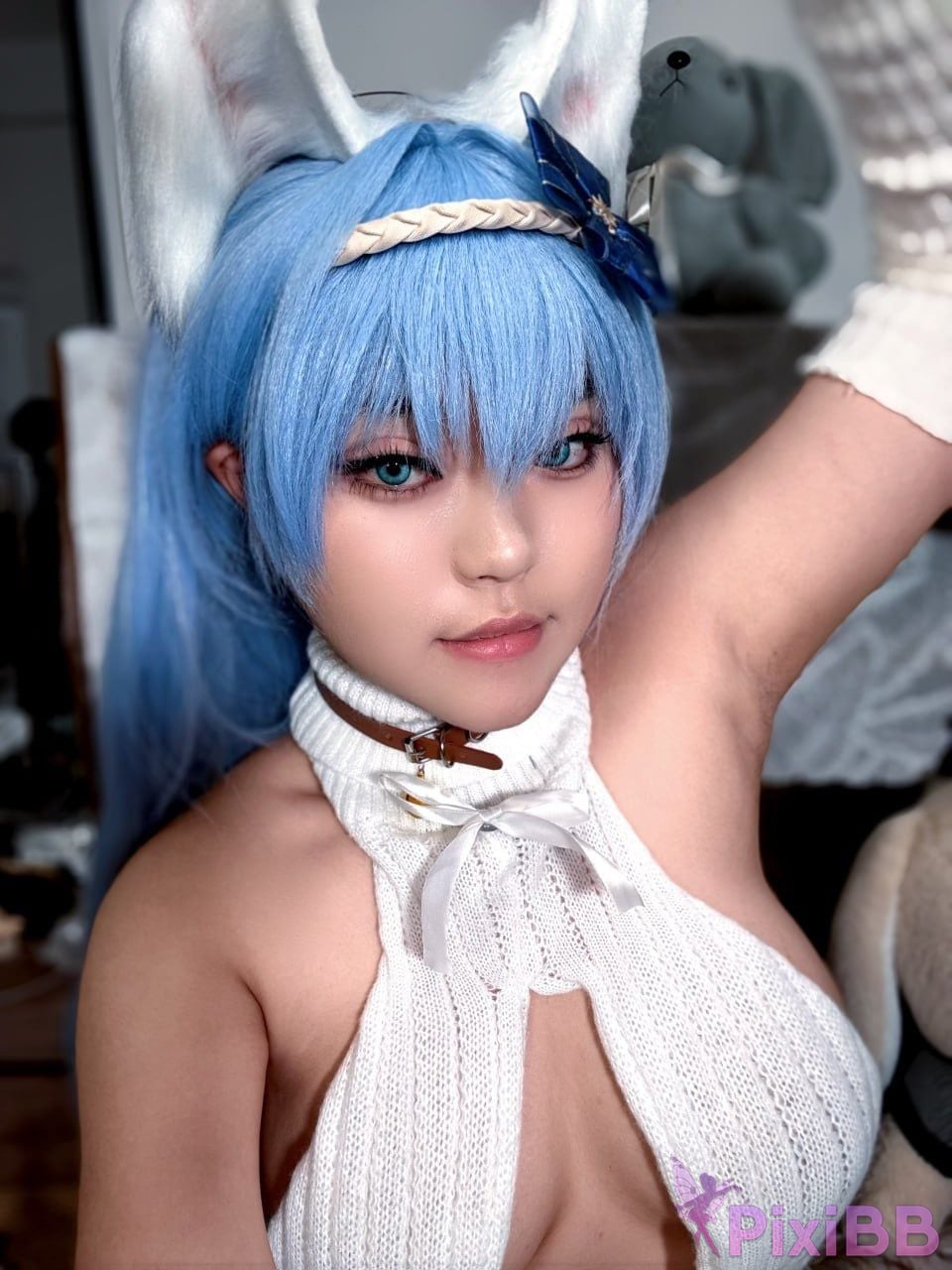 Cosplayer Surabaya has a pointed head NIKKE Helen PixiBB.COM 002