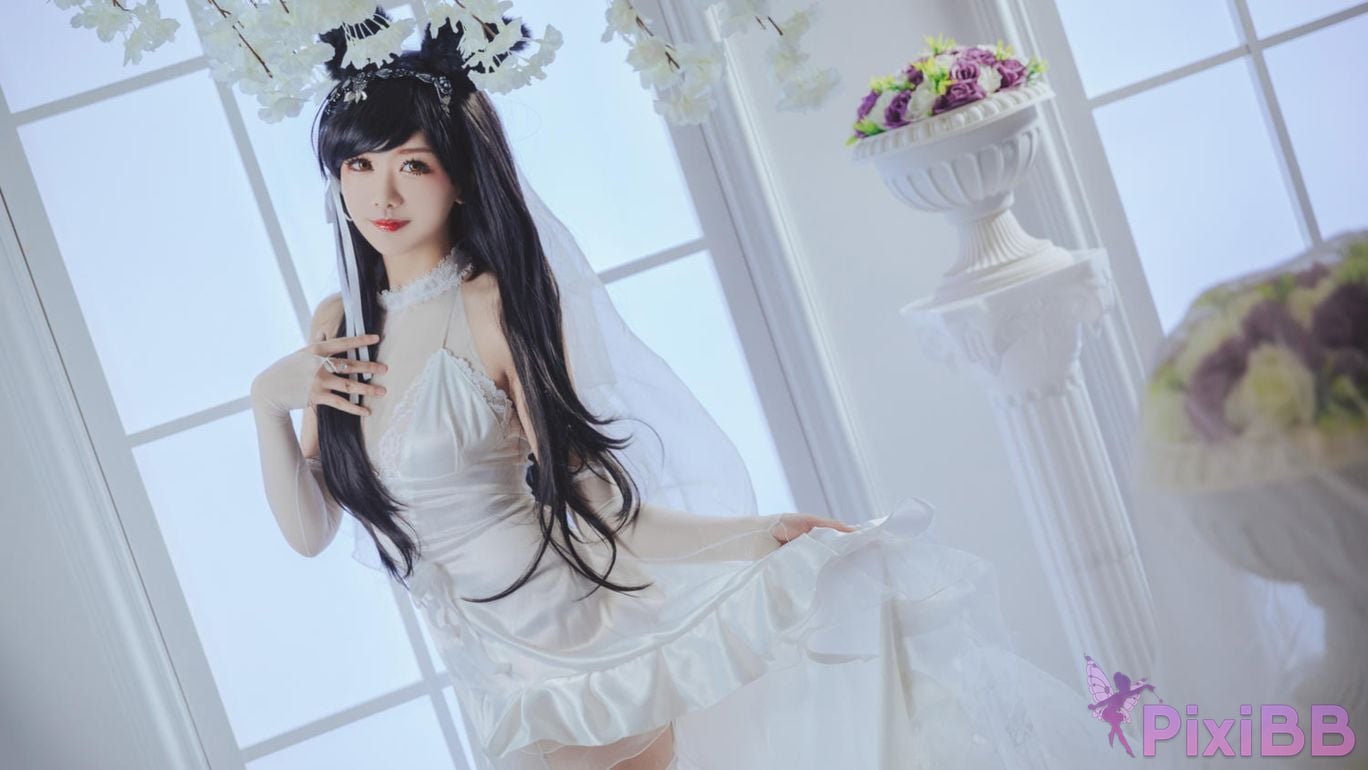 Cosplayer Minamoto Saki meow love bride PixiBB.COM 001