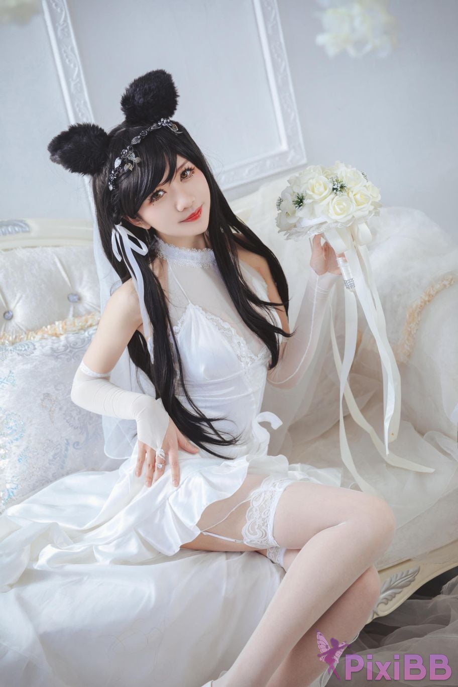 Cosplayer Minamoto Saki meow love bride PixiBB.COM 006