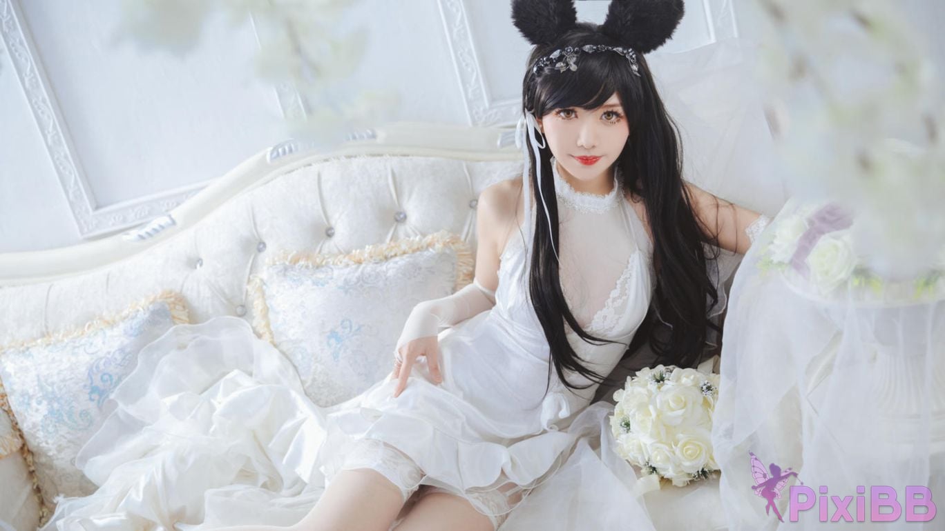 Cosplayer Minamoto Saki meow love bride PixiBB.COM 009