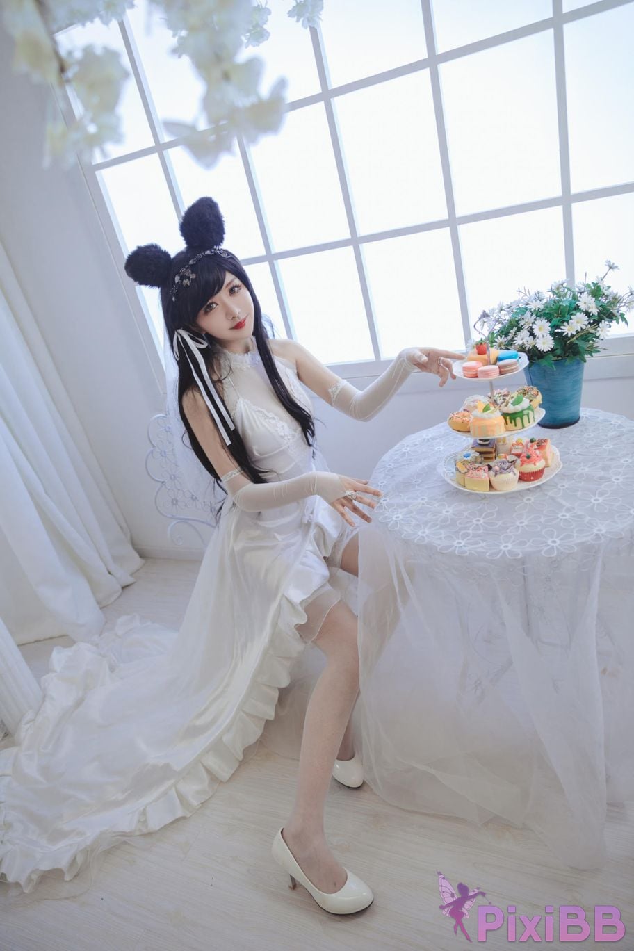 Cosplayer Minamoto Saki meow love bride PixiBB.COM 011