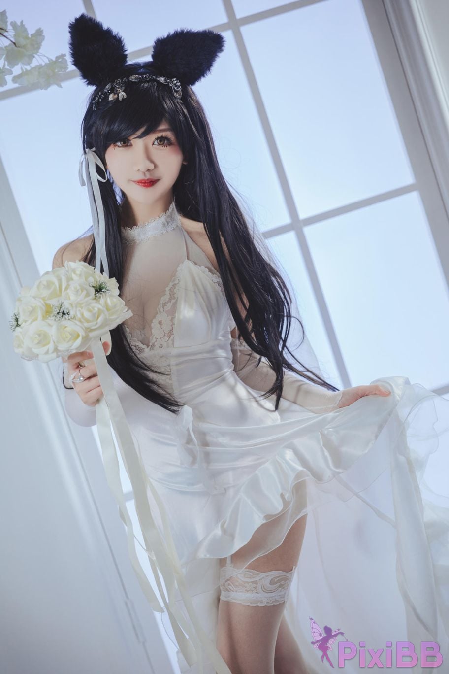Cosplayer Minamoto Saki meow love bride PixiBB.COM 012