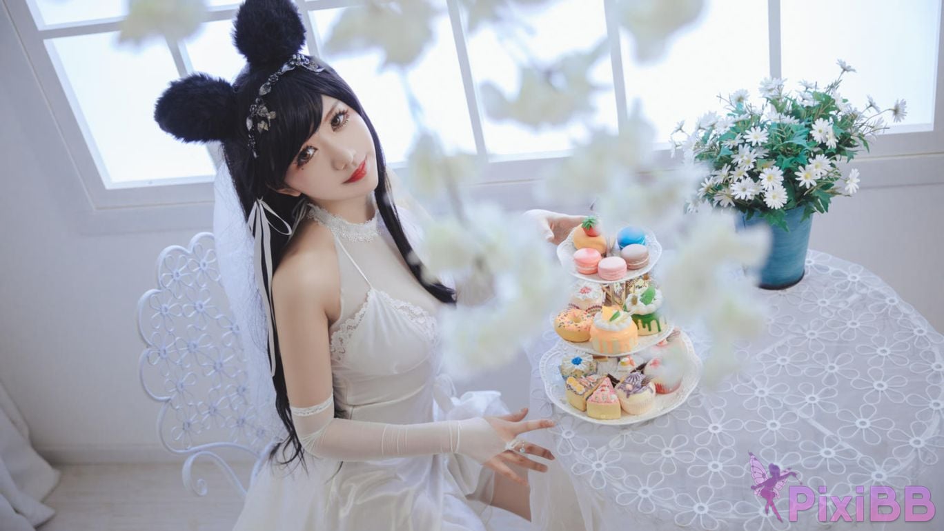 Cosplayer Minamoto Saki meow love bride PixiBB.COM 013
