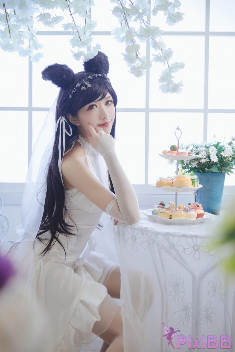 Cosplayer Minamoto Saki meow love bride PixiBB.COM 014