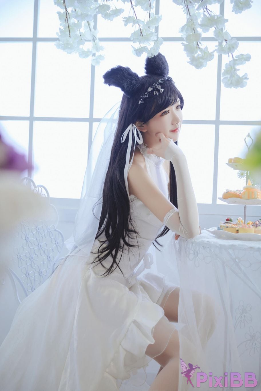 Cosplayer Minamoto Saki meow love bride PixiBB.COM 015