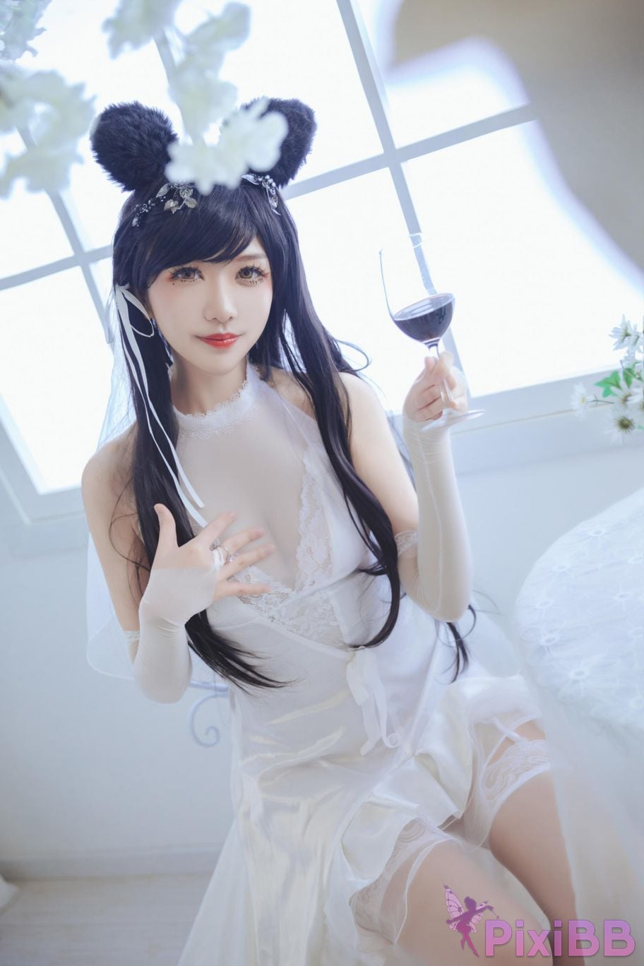 Cosplayer Minamoto Saki meow love bride PixiBB.COM 016