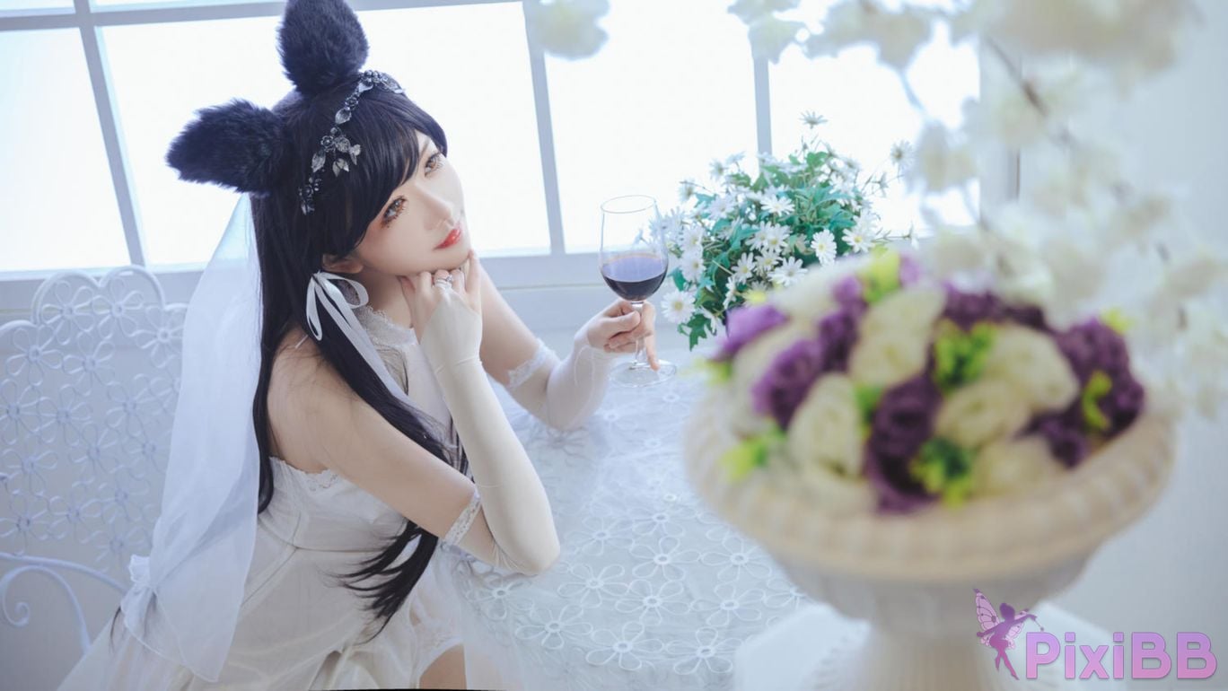 Cosplayer Minamoto Saki meow love bride PixiBB.COM 017