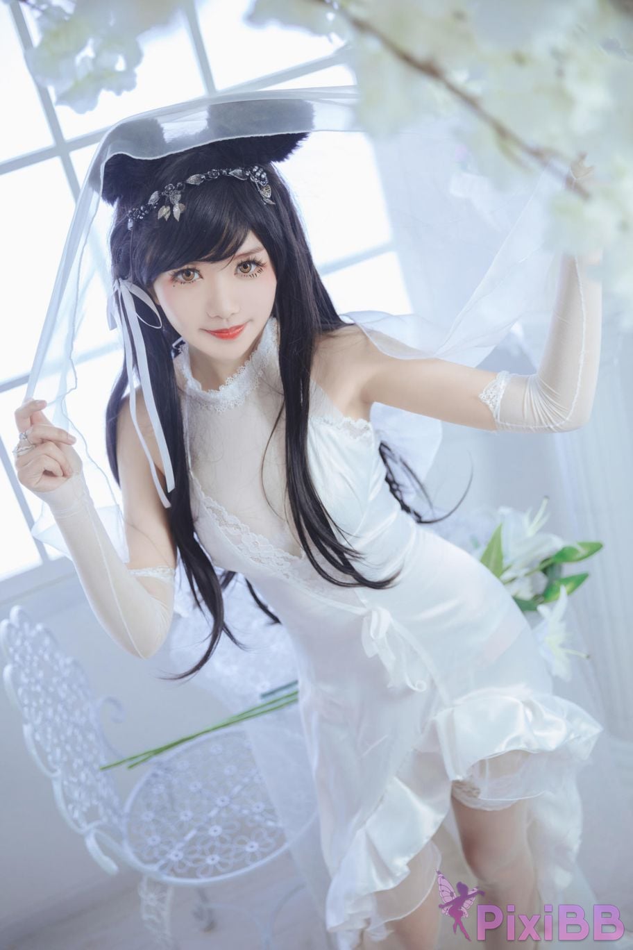 Cosplayer Minamoto Saki meow love bride PixiBB.COM 019