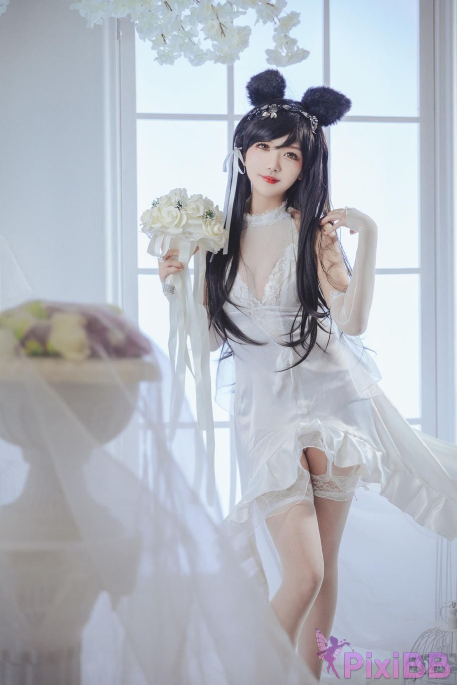 Cosplayer Minamoto Saki meow love bride PixiBB.COM 020