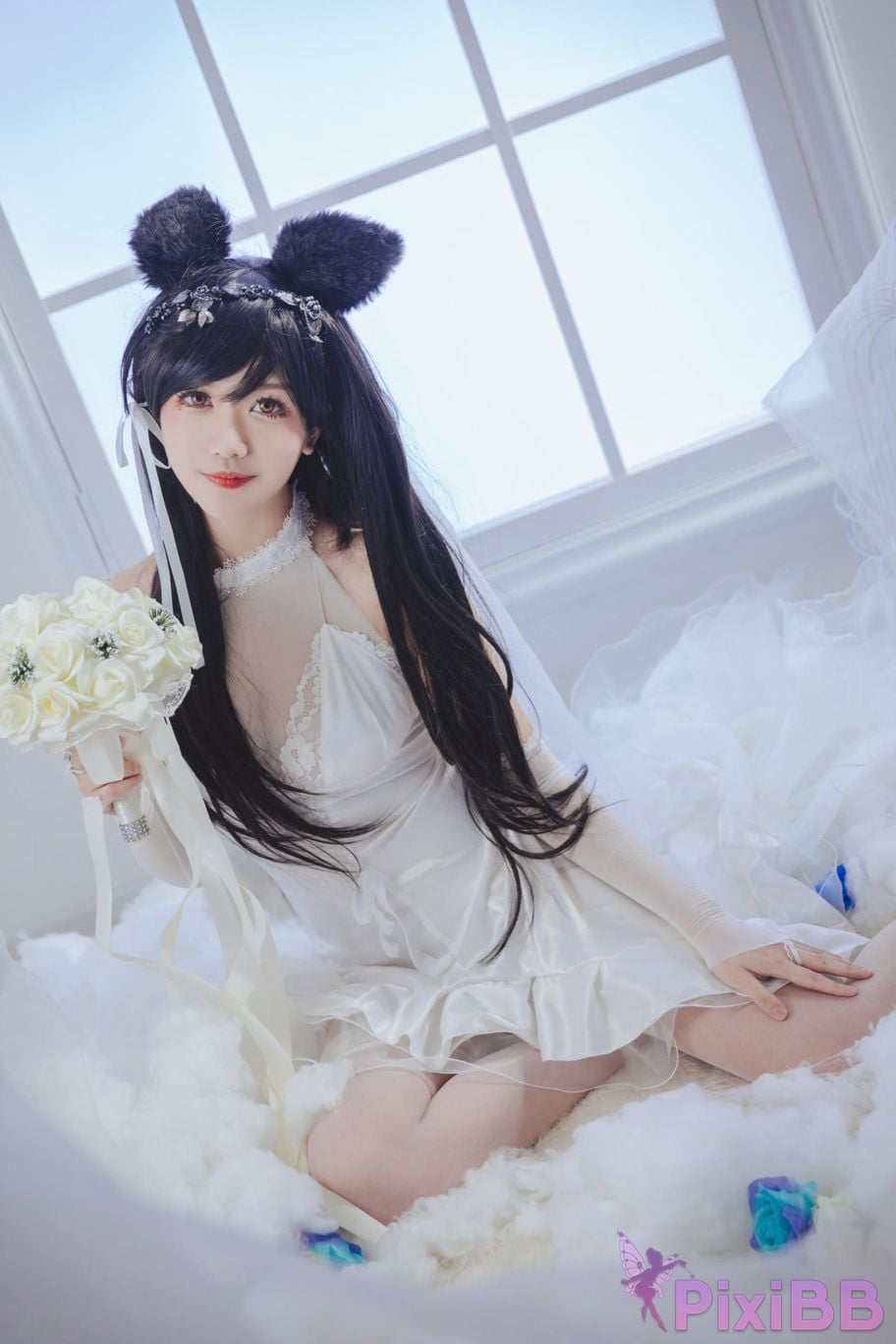 Cosplayer Minamoto Saki meow love bride PixiBB.COM 022