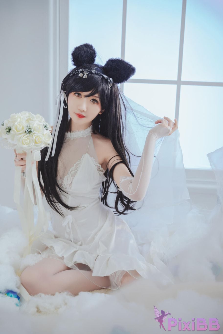 Cosplayer Minamoto Saki meow love bride PixiBB.COM 023