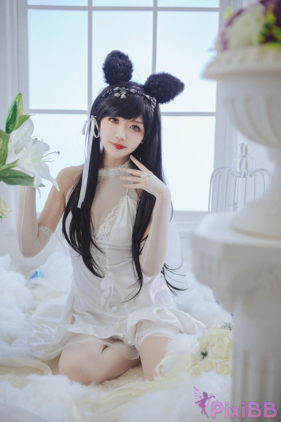 Cosplayer Minamoto Saki meow love bride PixiBB.COM 025