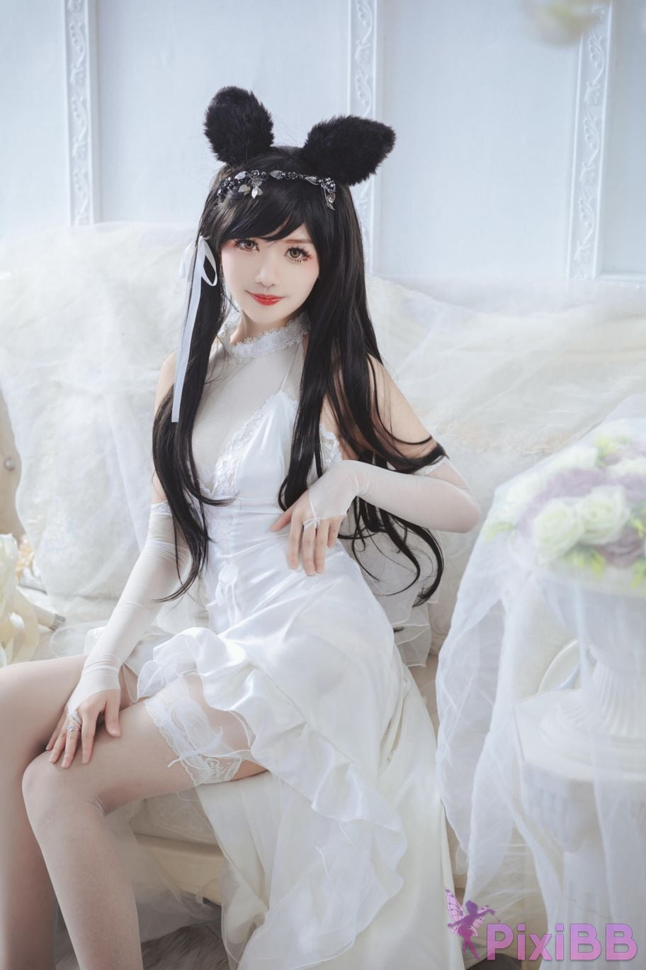 Cosplayer Minamoto Saki meow love bride PixiBB.COM 026