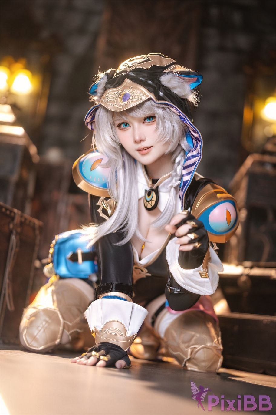 Cosplayer Island fish Collapse Star Dome Railway safir PixiBB.COM 007