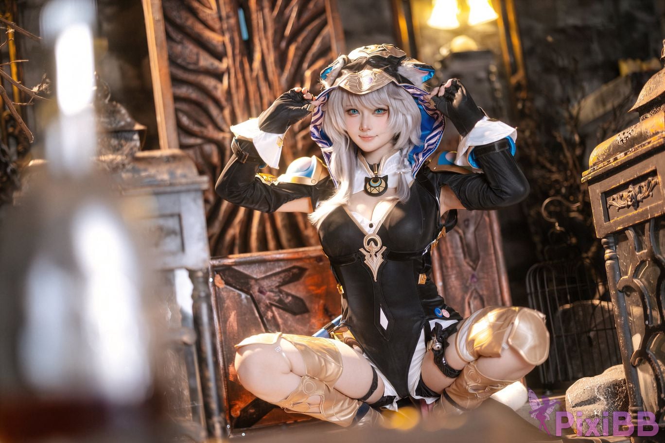 Cosplayer Island fish Collapse Star Dome Railway safir PixiBB.COM 020