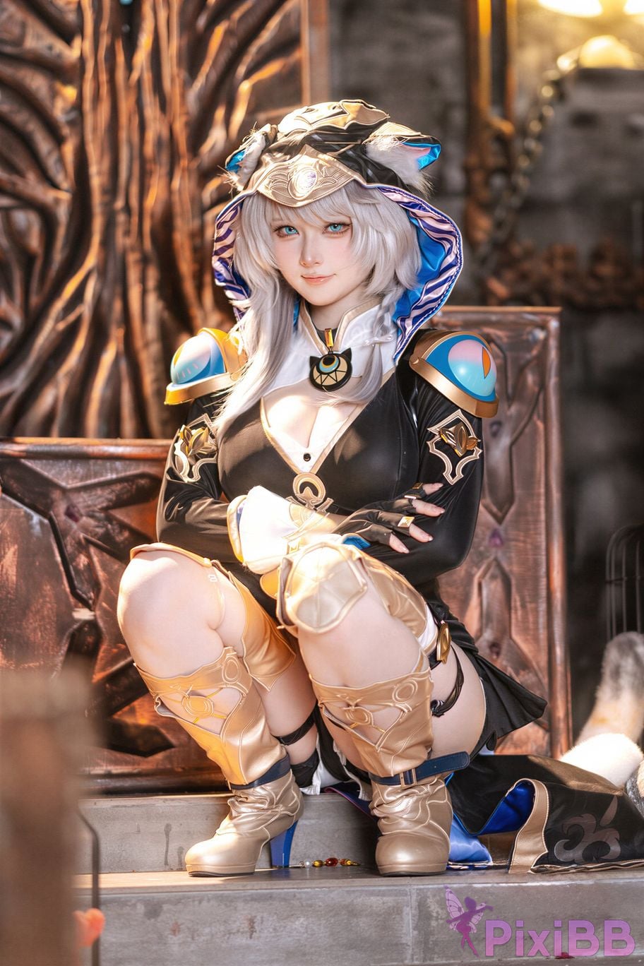 Cosplayer Island fish Collapse Star Dome Railway safir PixiBB.COM 023