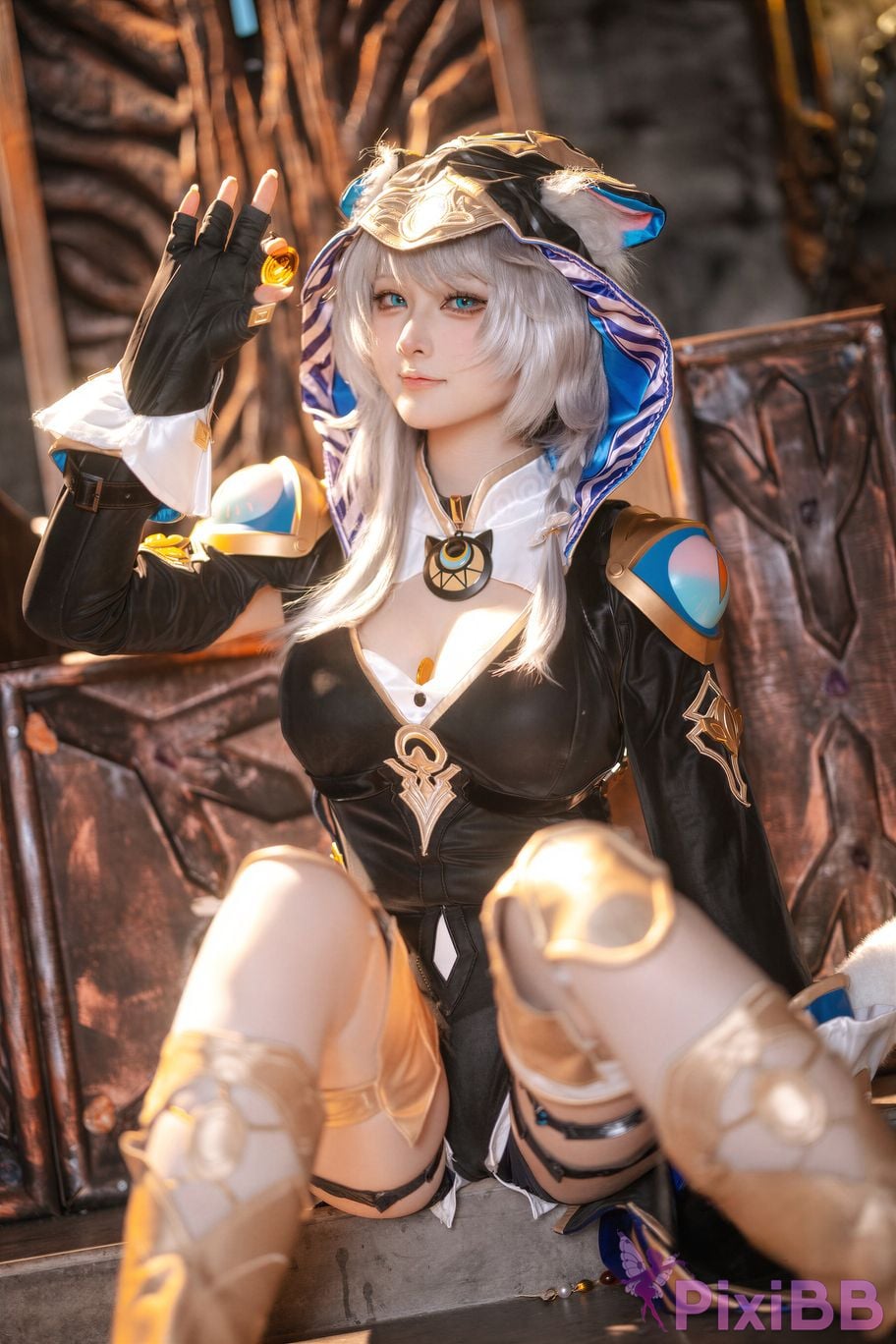 Cosplayer Island fish Collapse Star Dome Railway safir PixiBB.COM 024