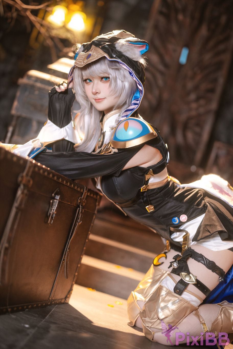Cosplayer Island fish Collapse Star Dome Railway safir PixiBB.COM 032