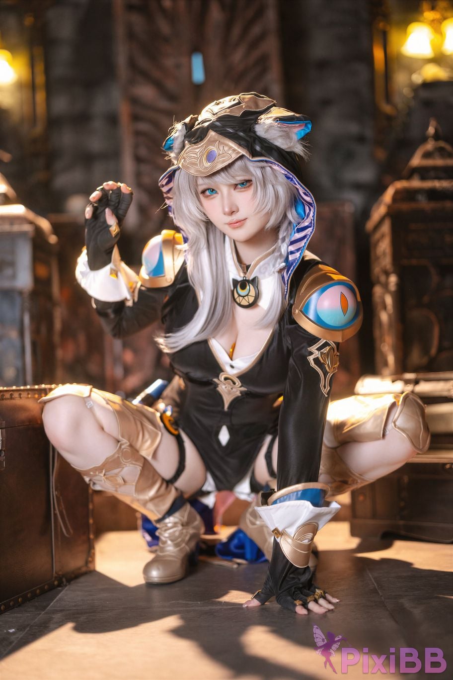 Cosplayer Island fish Collapse Star Dome Railway safir PixiBB.COM 033