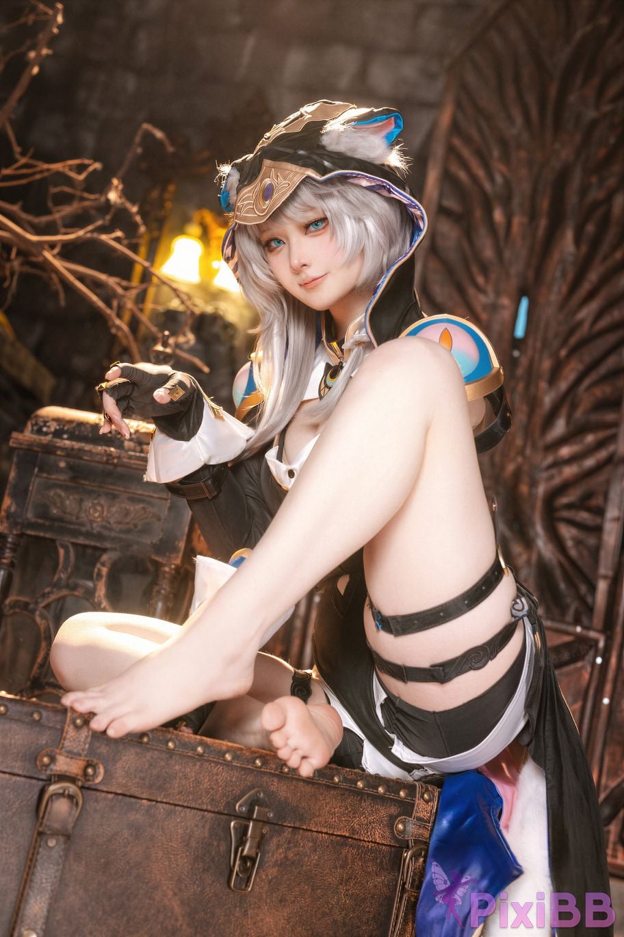 Cosplayer Island fish Collapse Star Dome Railway safir PixiBB.COM 041