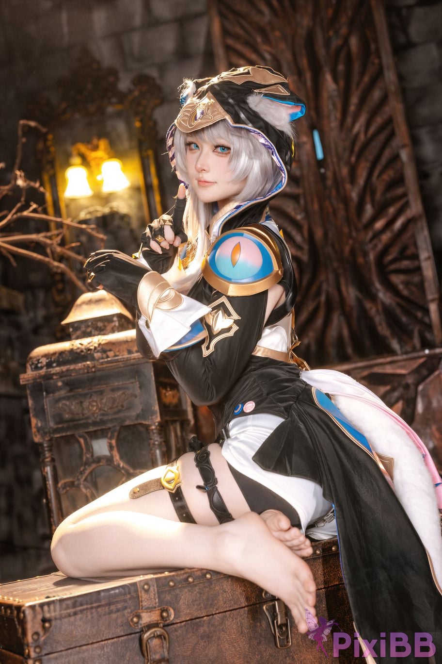 Cosplayer Island fish Collapse Star Dome Railway safir PixiBB.COM 043