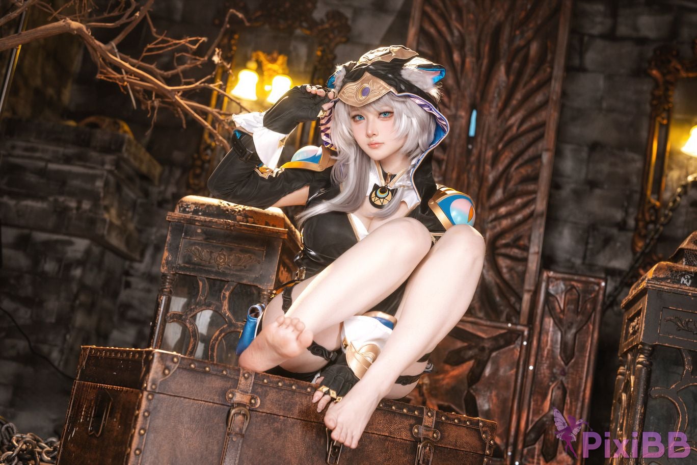 Cosplayer Island fish Collapse Star Dome Railway safir PixiBB.COM 044