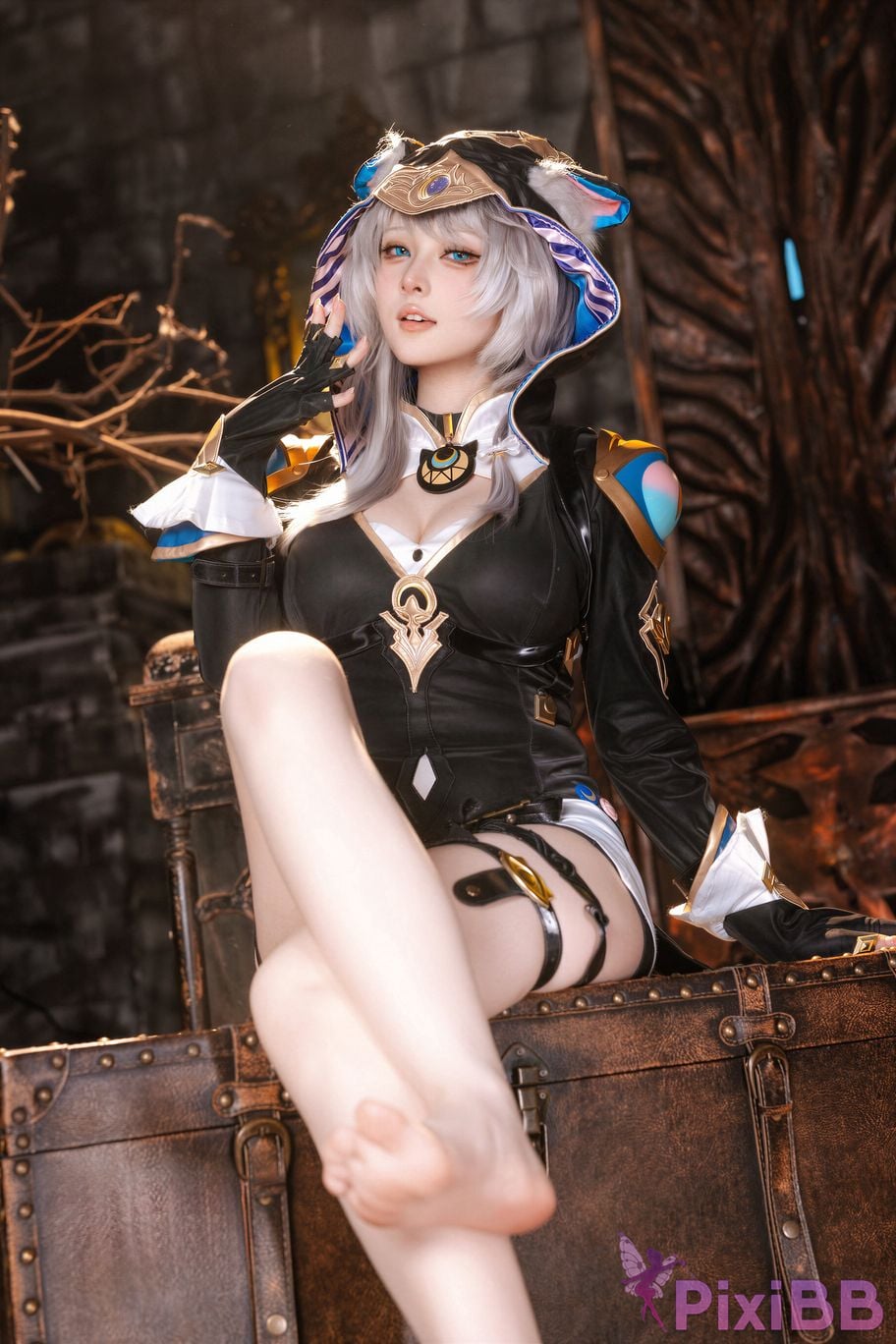 Cosplayer Island fish Collapse Star Dome Railway safir PixiBB.COM 049