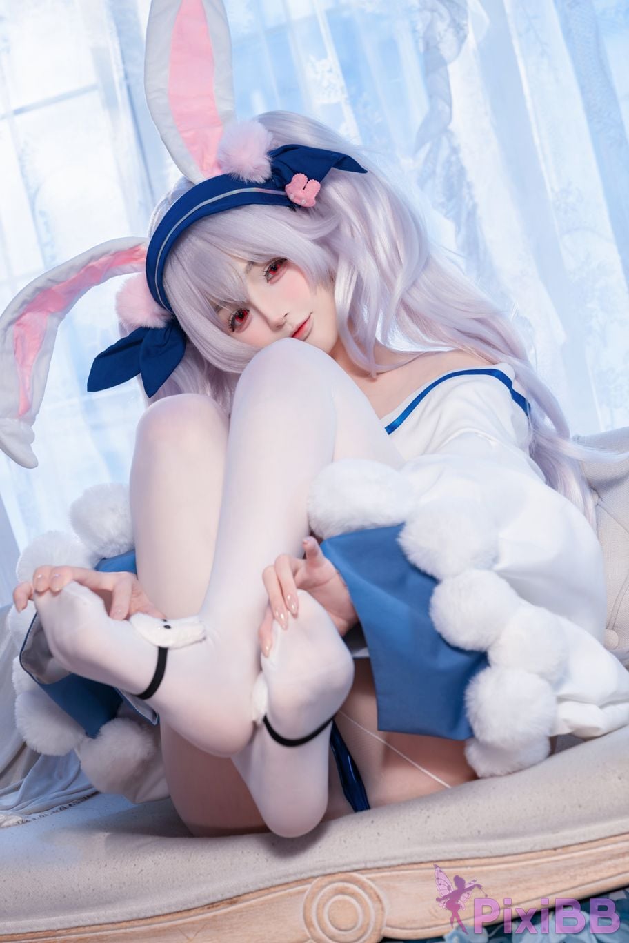 Cosplayer Sakurai Nene azur lane Lafite rabbit modification PixiBB.COM 022