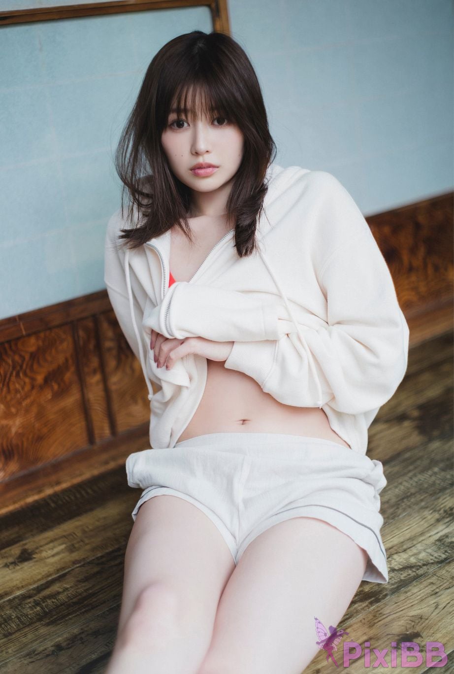 Japanese Idol Yuzuha Saeki EX Popular digital photo collection 84 Butterfly Kiss Innocence that melts the heart PixiBB.COM 017